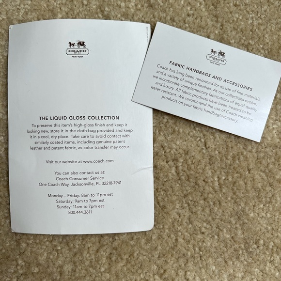 Coach Black Purse - Picture 7 of 8